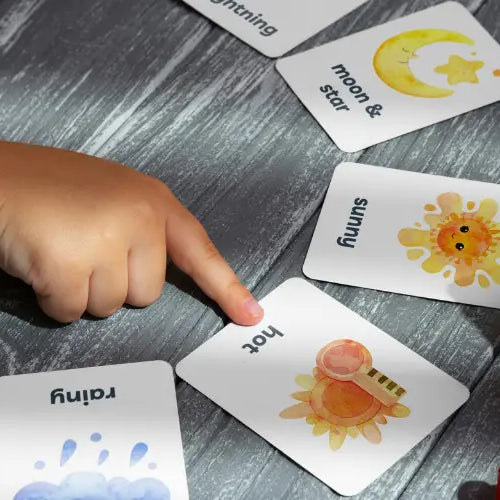 Flashcards making the early learning interesting and engaging