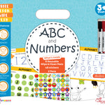 ABC and Numbers - Write & Wipe Activity Mats