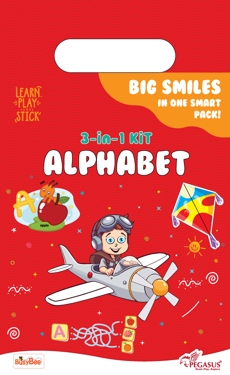 3-in-1 Kit Alphabet – Learn, Play, Stick