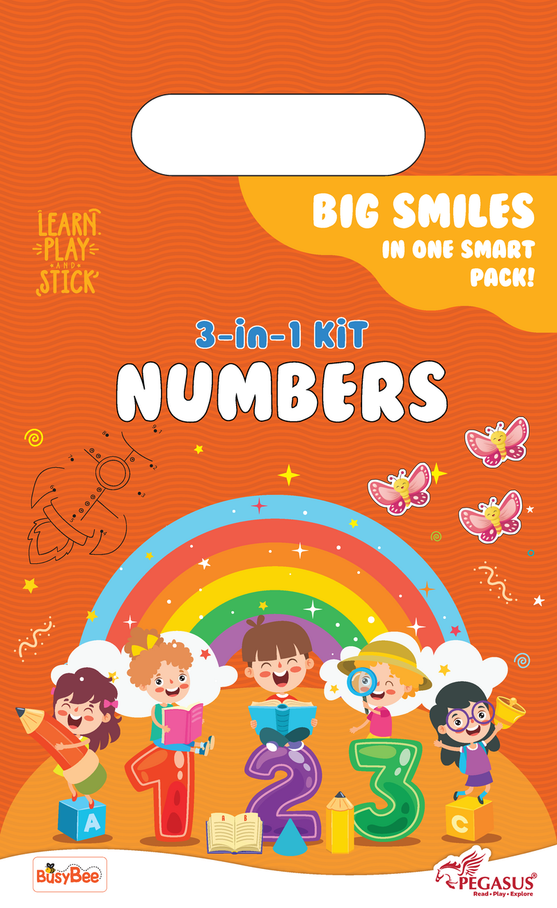 3-in-1 Kit Numbers – Learn, Play, Stick