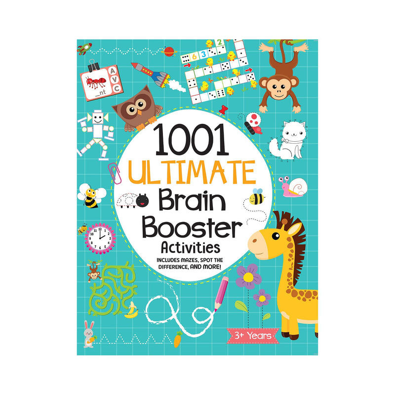 1001 Brain Booster Activities for Kids, 3 Years old brainbooster activities