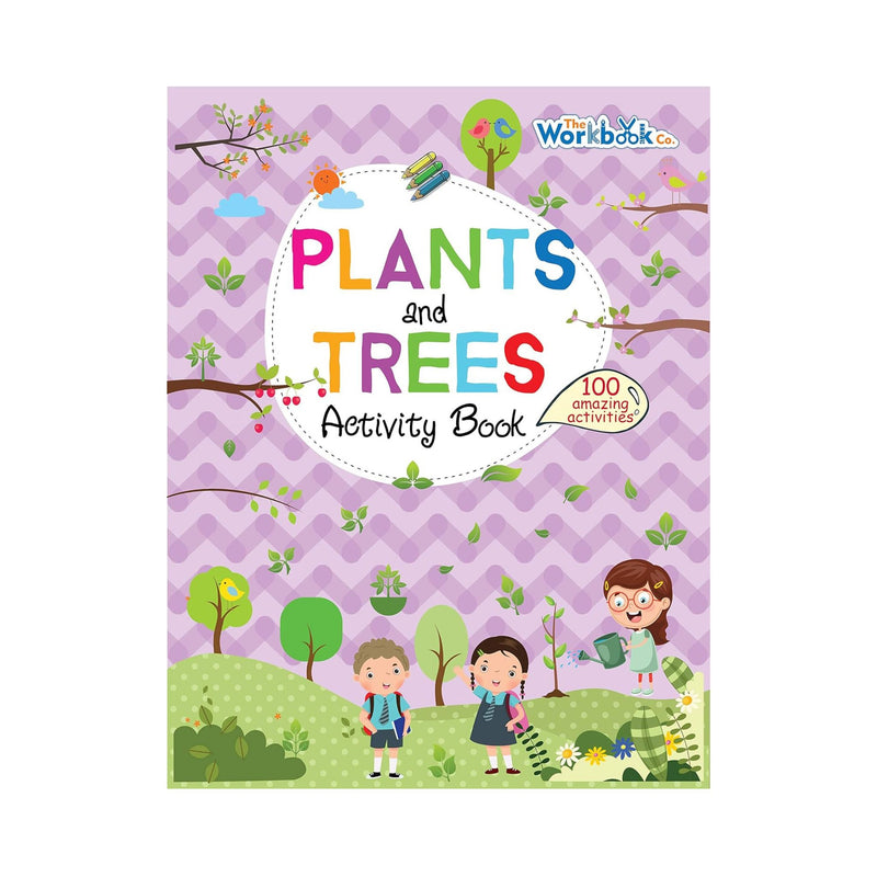 Plants & Trees Activity Book, 100 Plants and Tree activity workbook