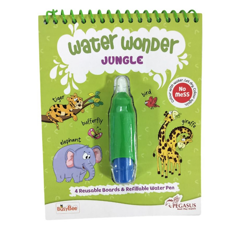 Water Wonder - Jungle Theme Magical Colouring Book