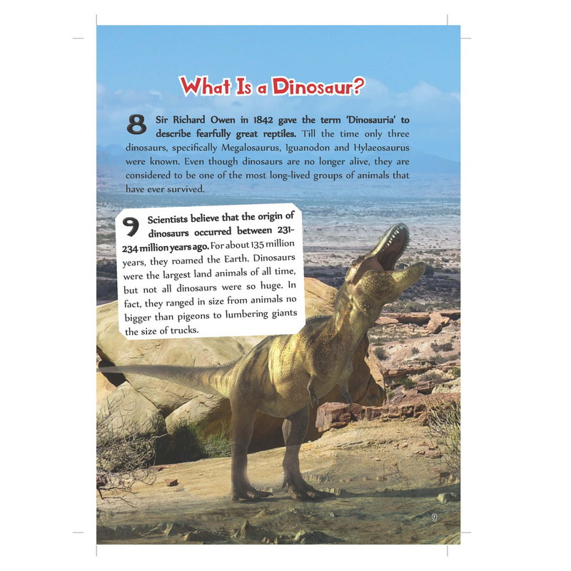 Dino Discoveries: 500 Amazing Dinosaur Facts for Kids