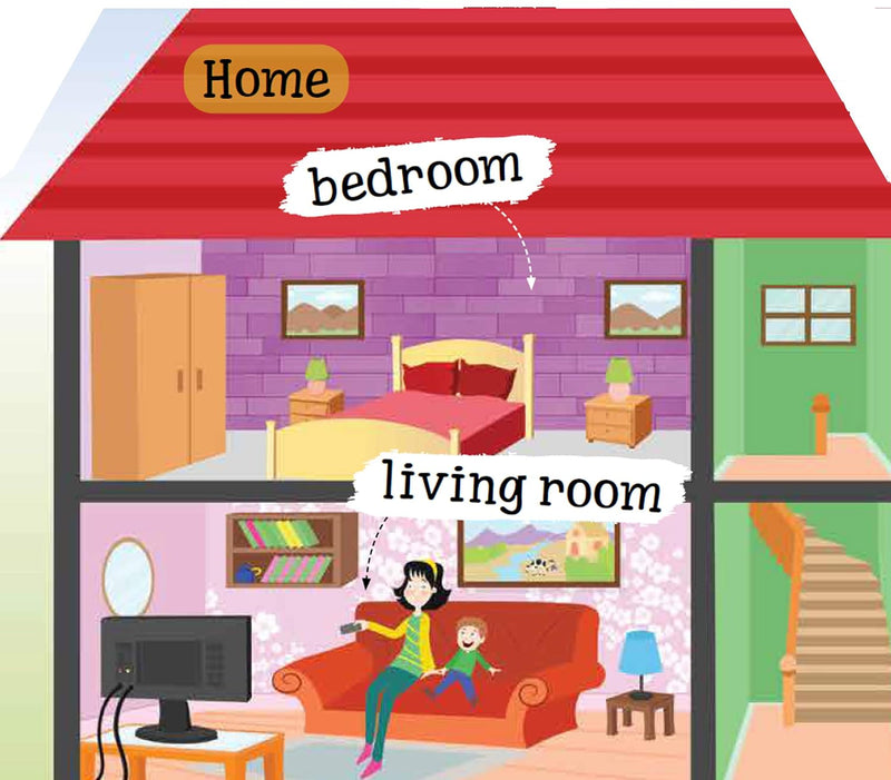 Town - Picture Word Board Book