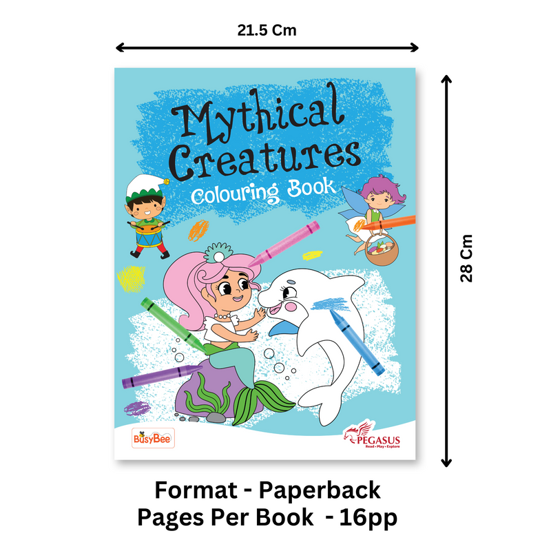 Colouring Books - Mythical Creatures