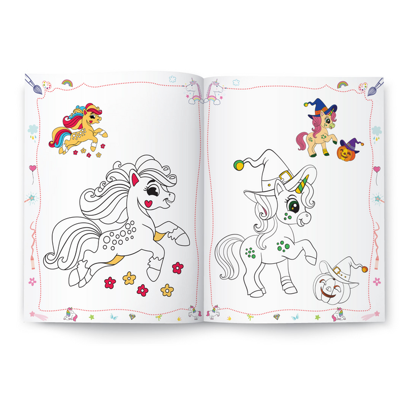 Colouring Books - Magical Unicorns