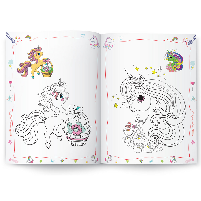 Colouring Books - Magical Unicorns