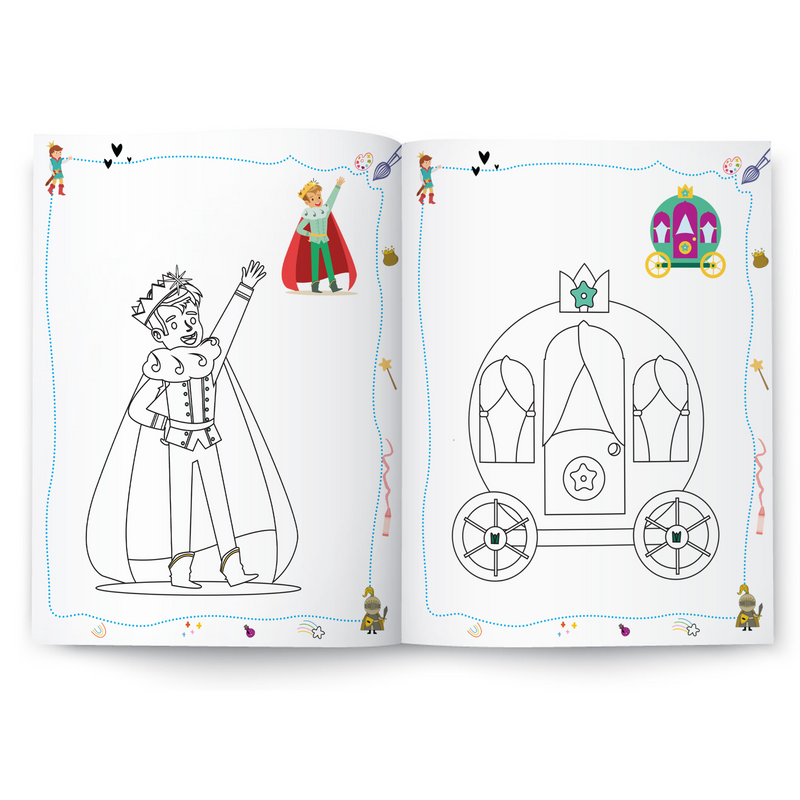 Colouring Books - Fairy Tale Kingdom