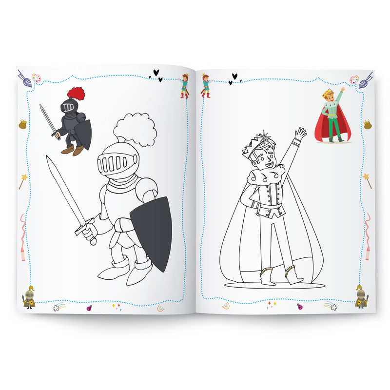 Colouring Books - Fairy Tale Kingdom