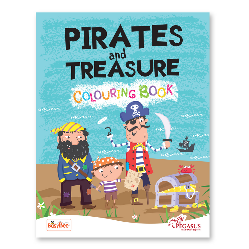 Colouring Books - Pirates and Treasure