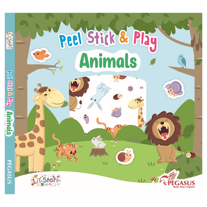 Peel, Stick & Play - Animals