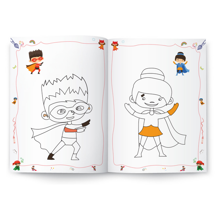 Colouring Books - Superhero Squad