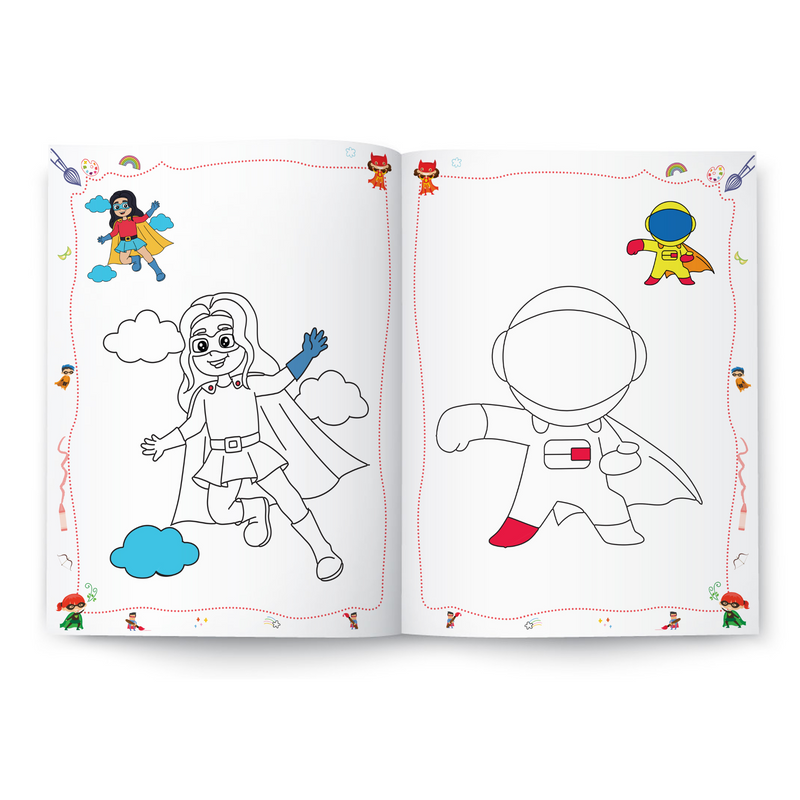 Colouring Books - Superhero Squad