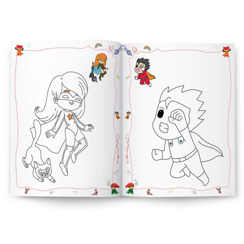 Colouring Books - Superhero Squad