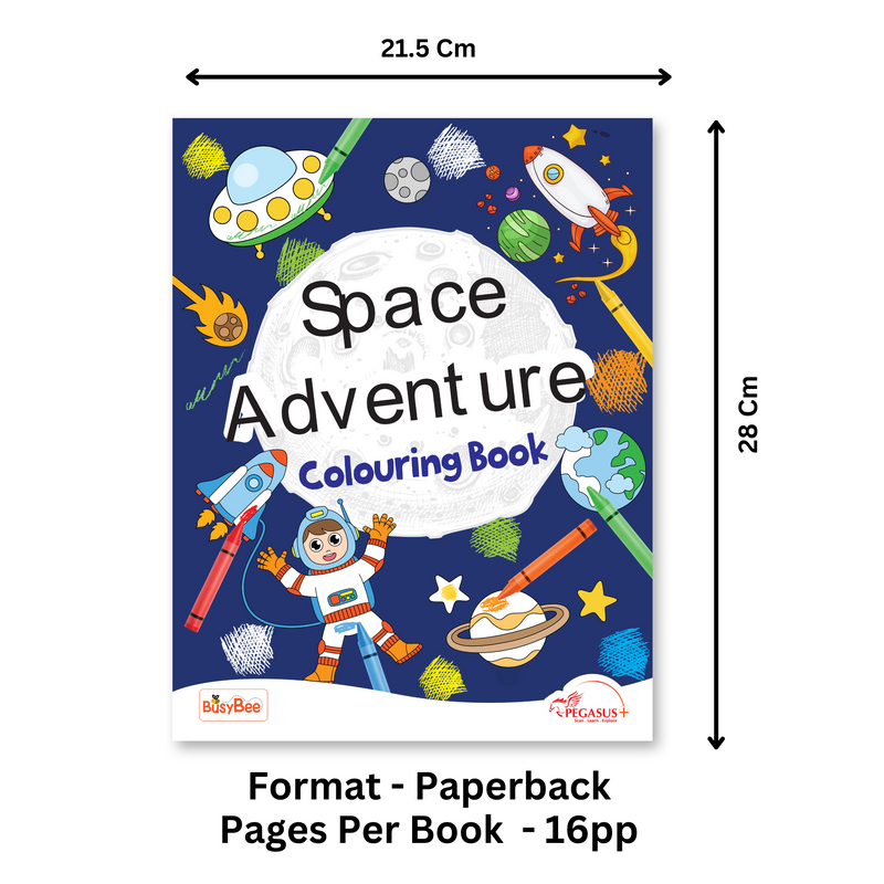 Colouring Books - Space Adventures