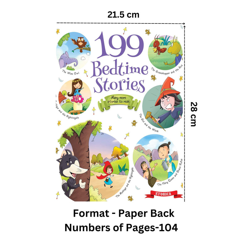 199 Bedtime Stories with Colorful Pictures