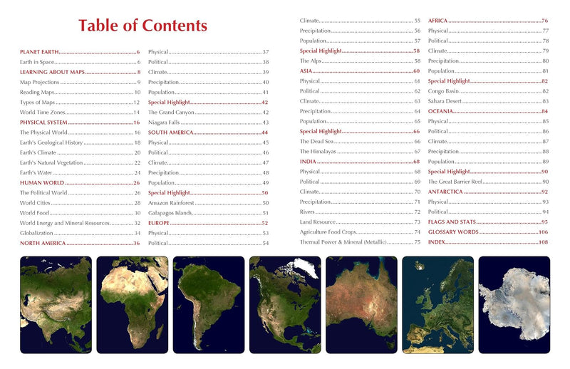 Pegasus World Atlas: A Journey Around the World