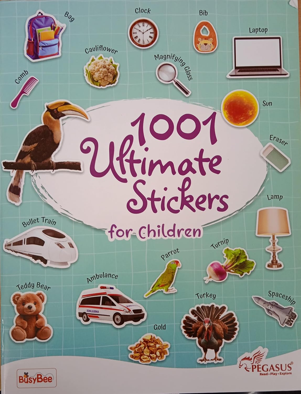 1001 Ultimate Sticker Book for Children – Stickers for Fun, Learning & Creativity