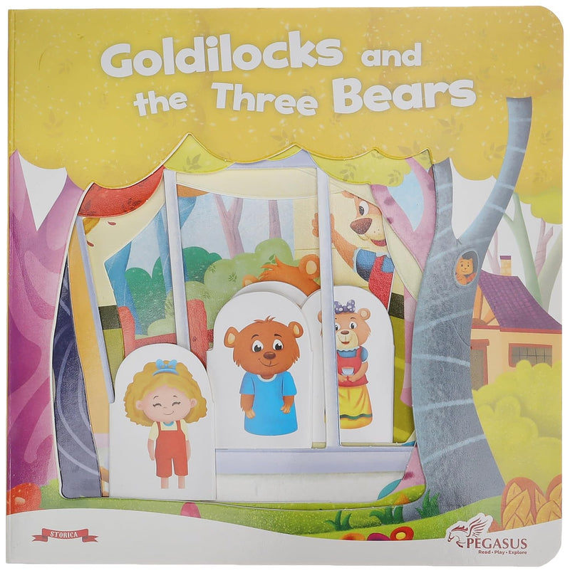 Goldilocks and the Three Bears Finger Puppet Book | Age 2+ Years