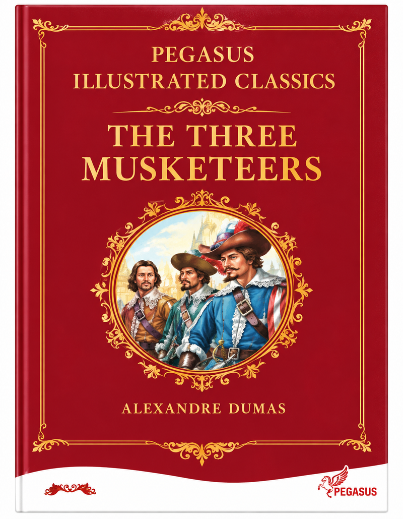 The Three Musketeers – Classic Illustrated Storybook for Kids (Age 10+)