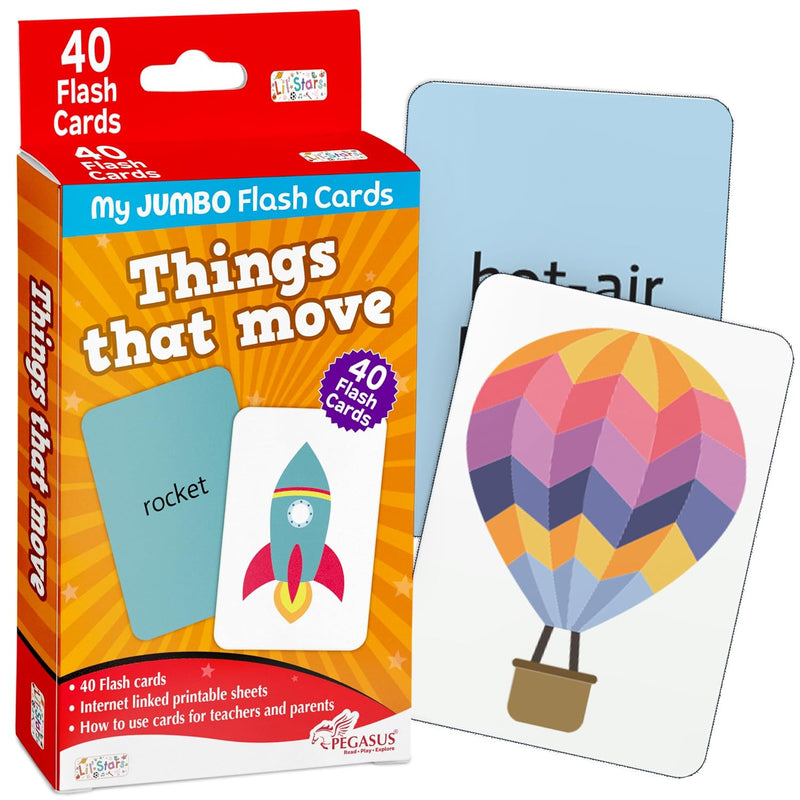Things That Move - Flash Card