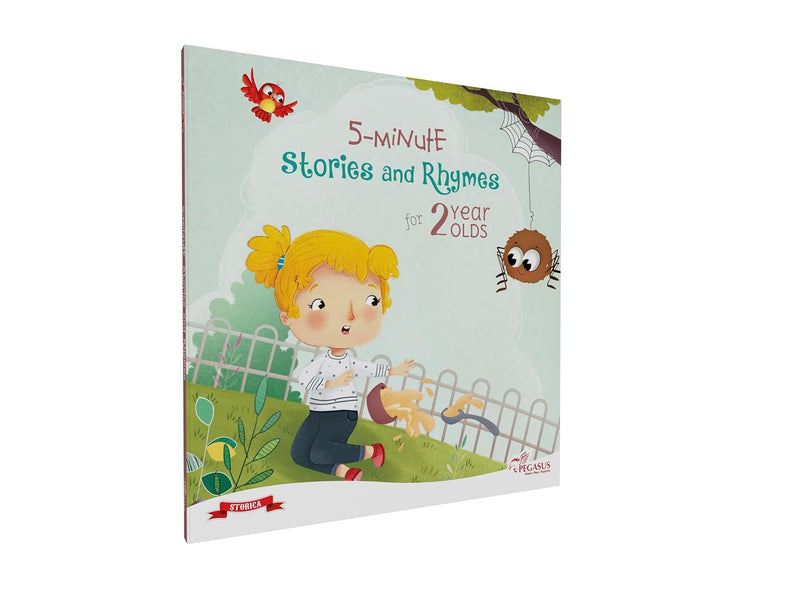 5-Minute Stories and Rhymes | Short Stories & Rhymes Book | Age 2+ Year