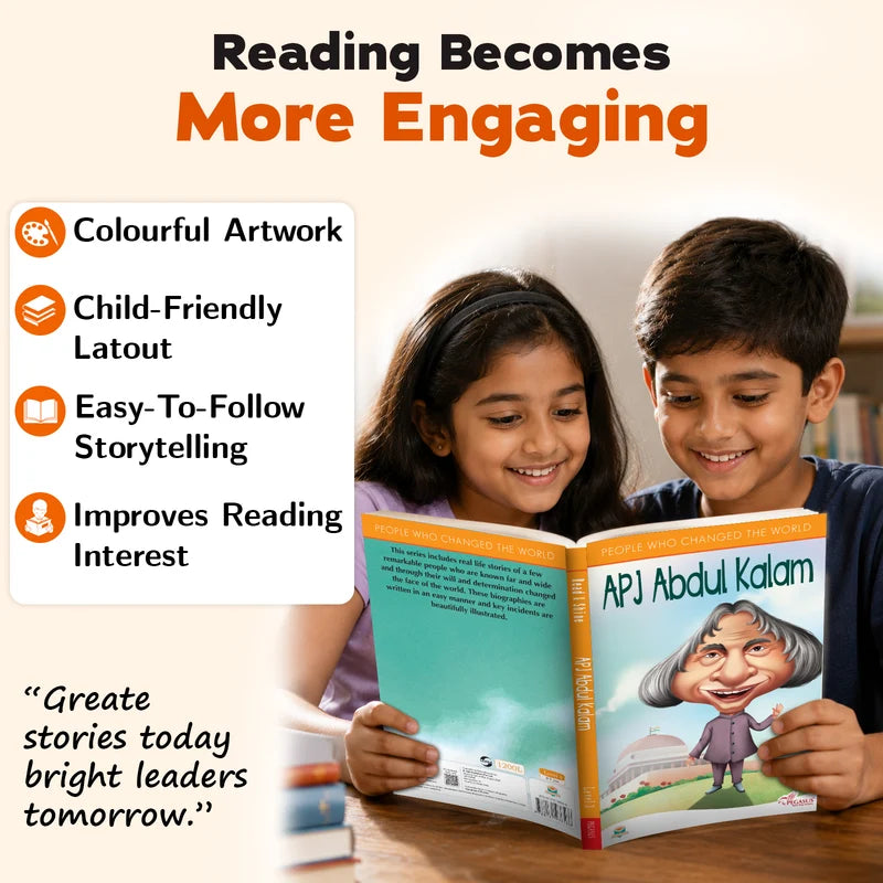 Inspirational Leaders Collection – Set of 3 Books | Age 6+ Years