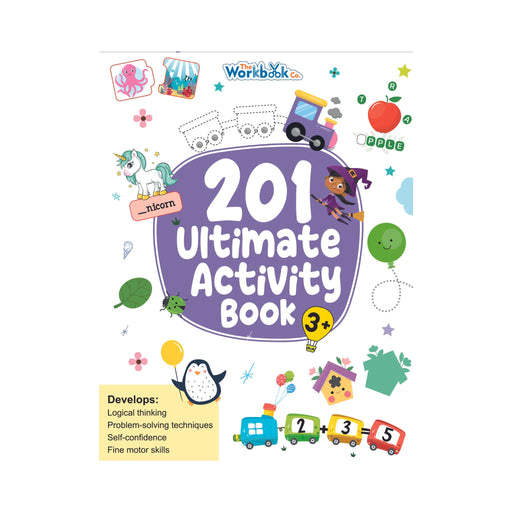 201 Ultimate Activity Book for Kids, 201 activity Workbook for 3+ years old