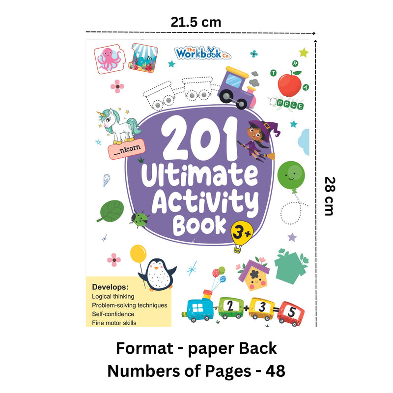 201 Ultimate Activity Book for 3+ Year Kids