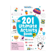 201 Activity workbook for 4+, Educational Playtime for Children Age 4+