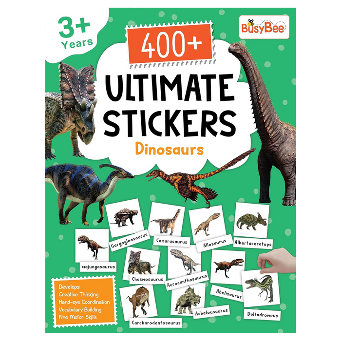 400+ Stickers – A Jumbo Sticker Book Full of Fun Themes and Creative Play!