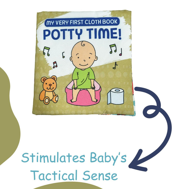 Baby’s First Day Routine – Soft Cloth Books (Set of 4)