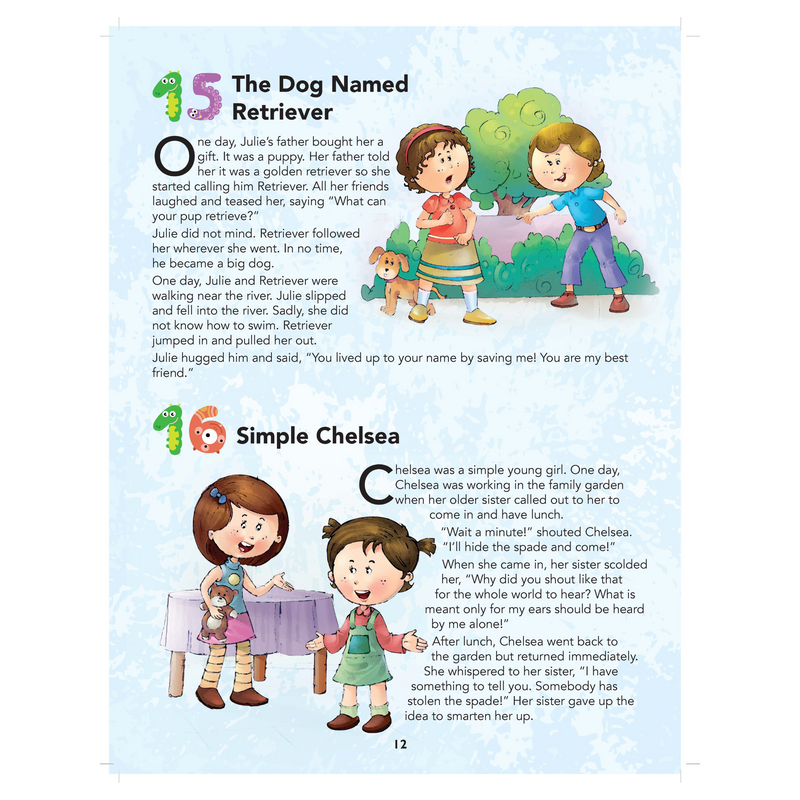 199 Bedtime Stories with Colorful Pictures