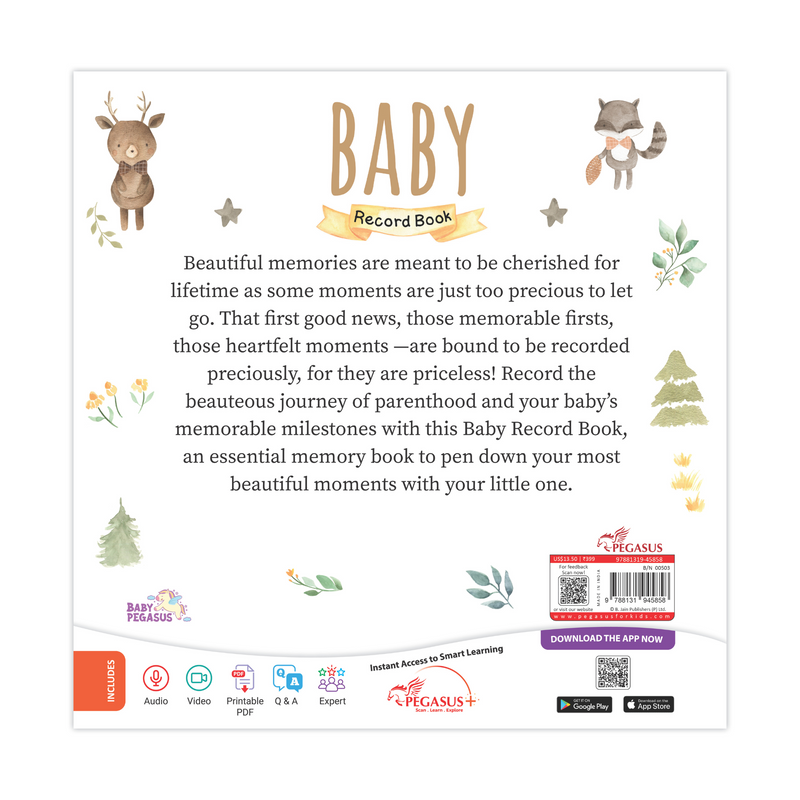 Baby Record Book – A Treasure Chest of First Memories