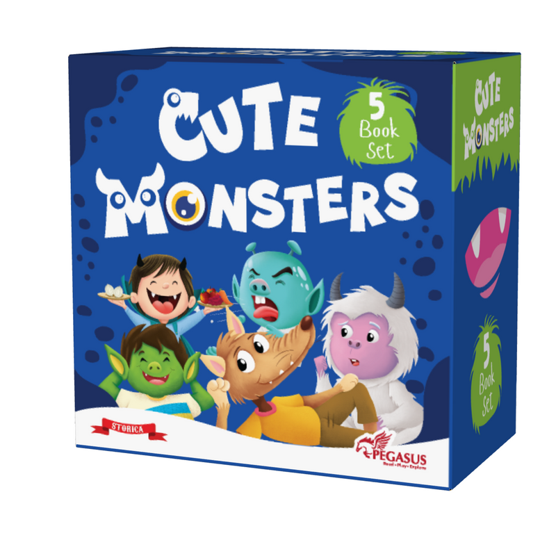 Cute Monsters - Set of 5 Books