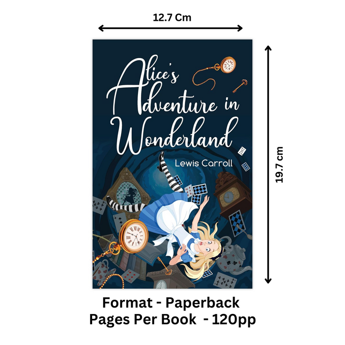 Alice's Adventure in Wonderland - Fiction Book