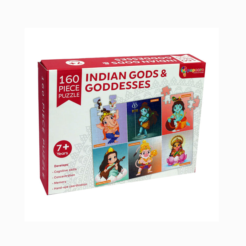 160 Piece Puzzle - Indian Gods & Goddesses