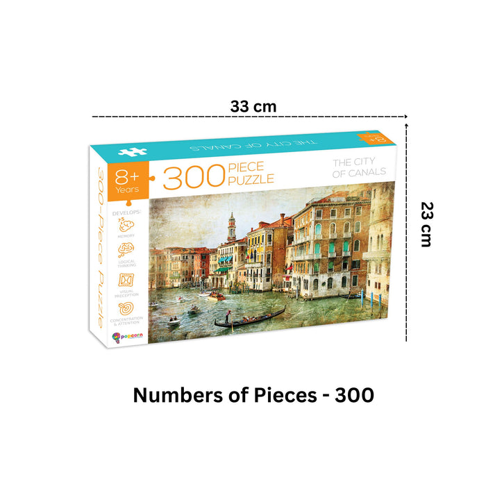 The City of Canals - 300 Piece Puzzle