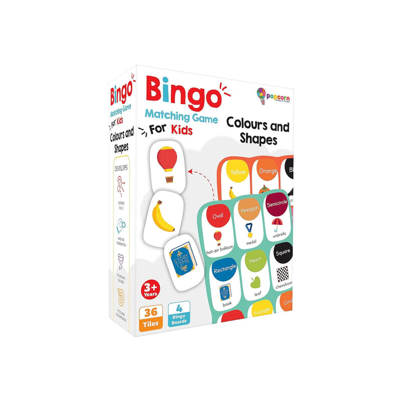 Colours and Shapes - Bingo Matching Game