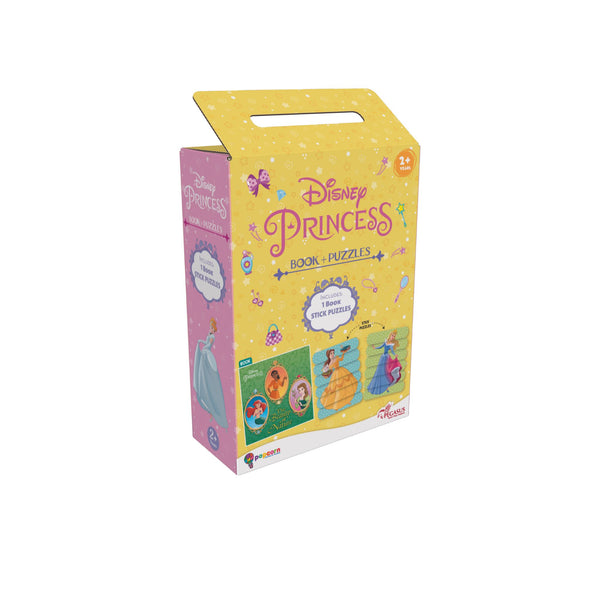 Disney Princess : Book+ Stick Puzzle