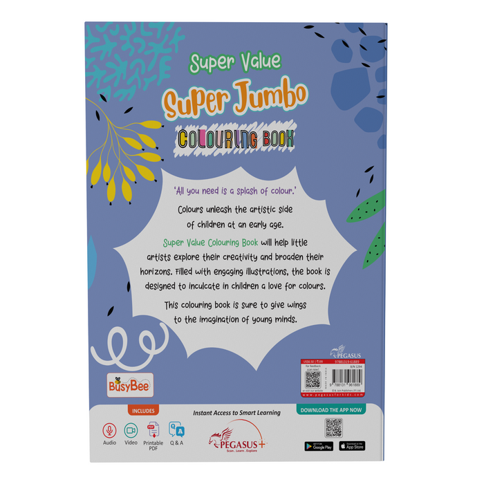 Super Jumbo Colouring Book - Super Value Colouring Book