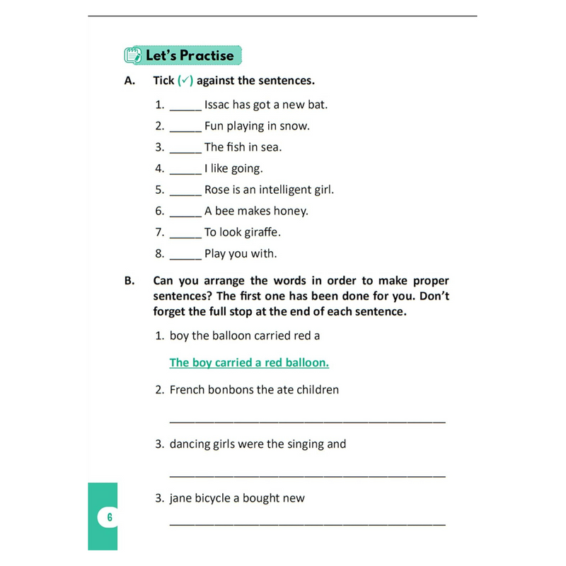 Pegasus Primary English Grammar for Student - Book 2