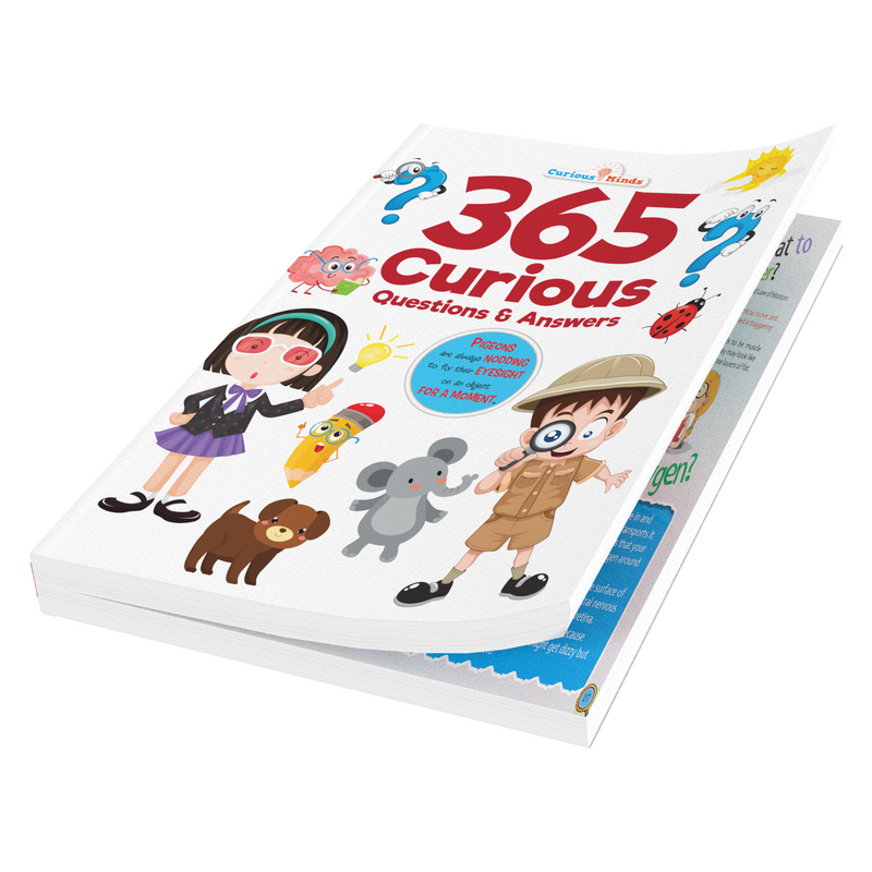 365 Curious Questions & Answers: A Fun Guide for Kids Knowledge & Learning