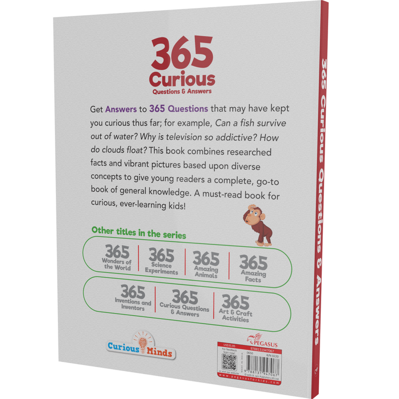 365 Curious Questions & Answers: A Fun Guide for Kids Knowledge & Learning