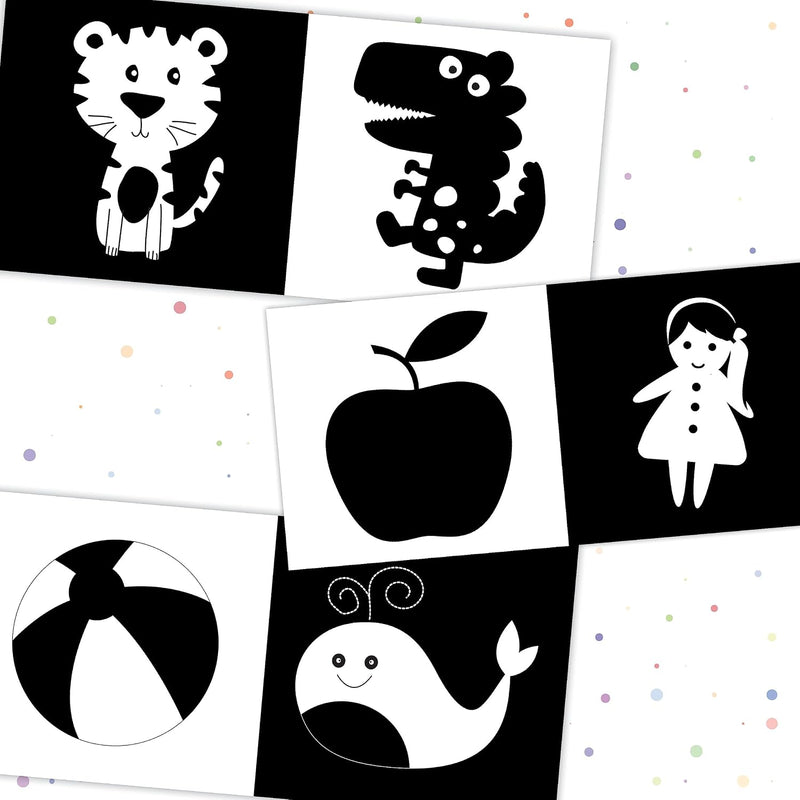 My Very First Cloth Book for Babies –Soft & Safe High Contrast Black and White Book (0+ Months)