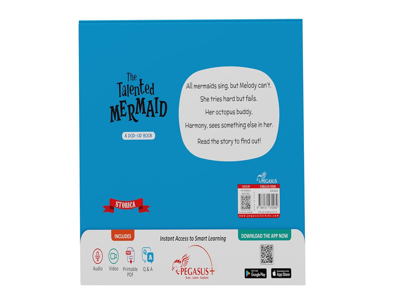 The Talented Mermaid Pop-Up Book for Kids | Age 2+ Years