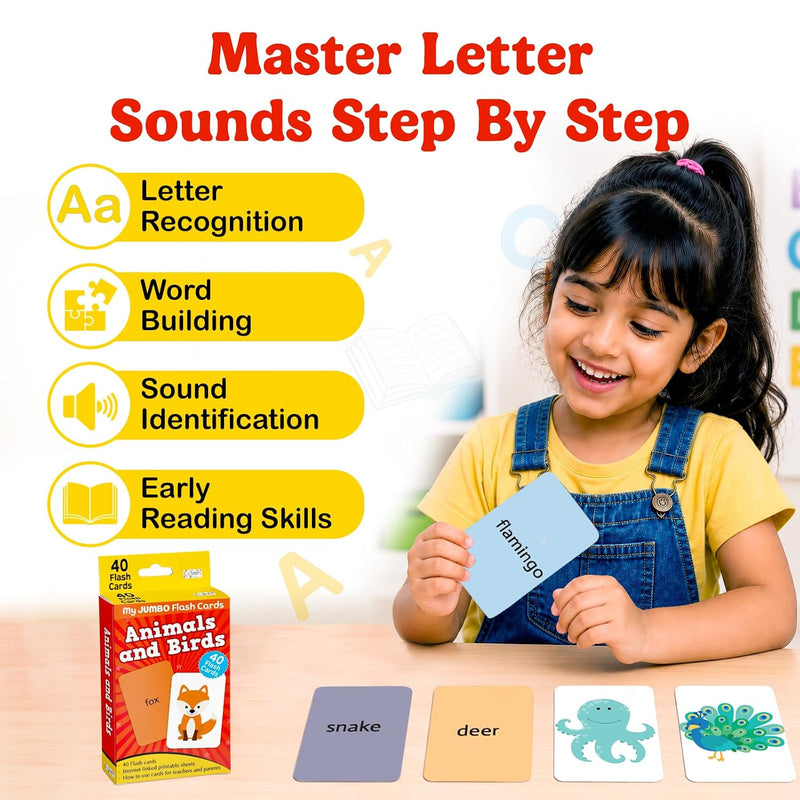 Animals & Birds - Flash Cards