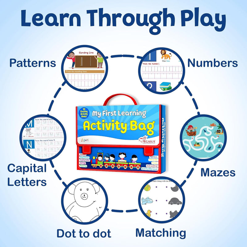 My First Learning - Activity Books Bag