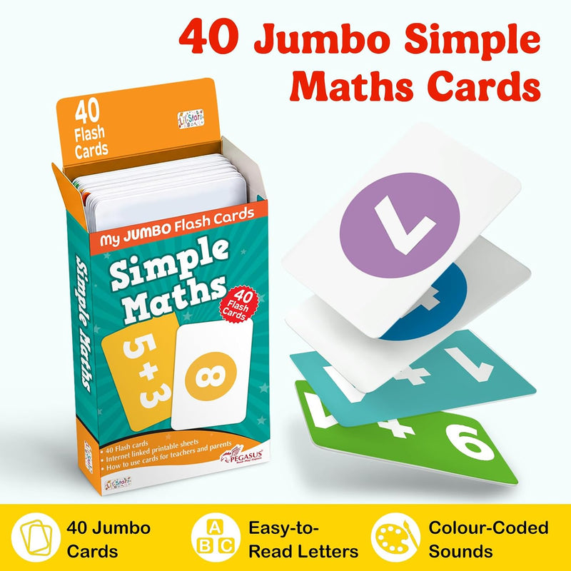 My Jumbo Flash Cards – Simple Maths